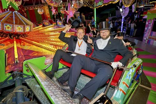 Bruchmeisterrundgang über das 495.Schützenfest in Hannover - Schützenplatz in Hannover / Niedersachsen / Deutschland am 04.07.24