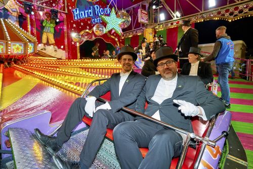 Bruchmeisterrundgang über das 495.Schützenfest in Hannover - Schützenplatz in Hannover / Niedersachsen / Deutschland am 04.07.24