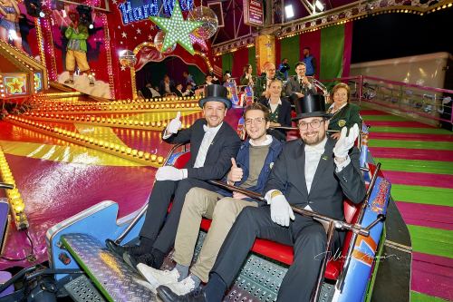 Bruchmeisterrundgang über das 495.Schützenfest in Hannover - Schützenplatz in Hannover / Niedersachsen / Deutschland am 04.07.24