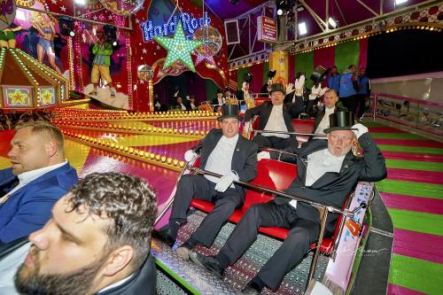Bruchmeisterrundgang über das 495.Schützenfest in Hannover - Schützenplatz in Hannover / Niedersachsen / Deutschland am 04.07.24