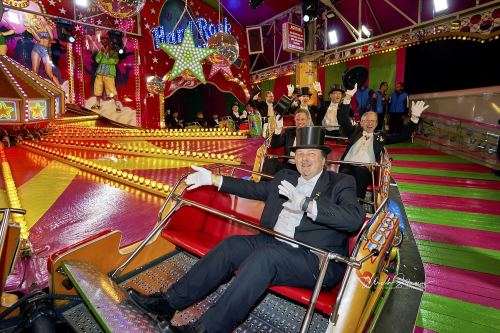 Bruchmeisterrundgang über das 495.Schützenfest in Hannover - Schützenplatz in Hannover / Niedersachsen / Deutschland am 04.07.24