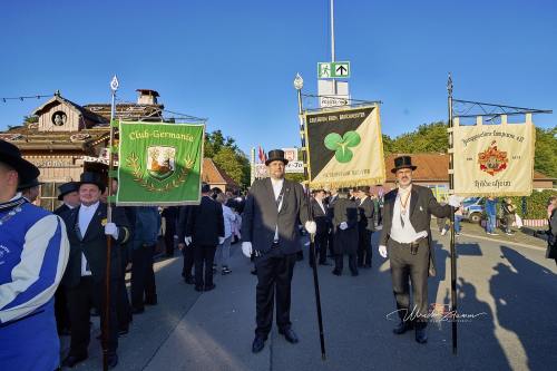 Bruchmeisterrundgang über das 495.Schützenfest in Hannover - Schützenplatz in Hannover / Niedersachsen / Deutschland am 04.07.24