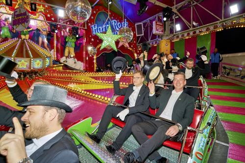 Bruchmeisterrundgang über das 495.Schützenfest in Hannover - Schützenplatz in Hannover / Niedersachsen / Deutschland am 04.07.24