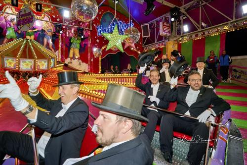 Bruchmeisterrundgang über das 495.Schützenfest in Hannover - Schützenplatz in Hannover / Niedersachsen / Deutschland am 04.07.24