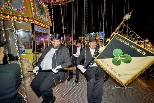 Bruchmeisterrundgang über das 495.Schützenfest in Hannover - Schützenplatz in Hannover / Niedersachsen / Deutschland am 04.07.24