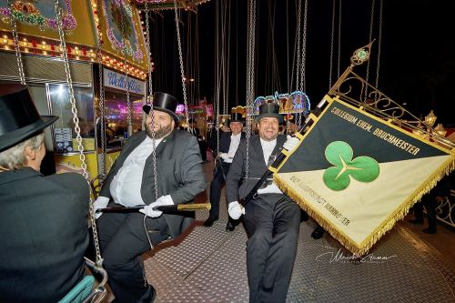 Bruchmeisterrundgang über das 495.Schützenfest in Hannover - Schützenplatz in Hannover / Niedersachsen / Deutschland am 04.07.24