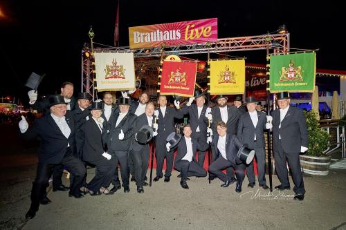 Bruchmeisterrundgang über das 495.Schützenfest in Hannover - Schützenplatz in Hannover / Niedersachsen / Deutschland am 04.07.24