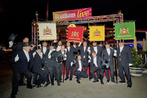 Bruchmeisterrundgang über das 495.Schützenfest in Hannover - Schützenplatz in Hannover / Niedersachsen / Deutschland am 04.07.24