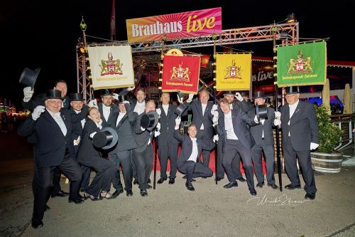 Bruchmeisterrundgang über das 495.Schützenfest in Hannover - Schützenplatz in Hannover / Niedersachsen / Deutschland am 04.07.24