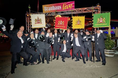 Bruchmeisterrundgang über das 495.Schützenfest in Hannover - Schützenplatz in Hannover / Niedersachsen / Deutschland am 04.07.24