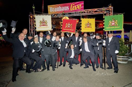 Bruchmeisterrundgang über das 495.Schützenfest in Hannover - Schützenplatz in Hannover / Niedersachsen / Deutschland am 04.07.24