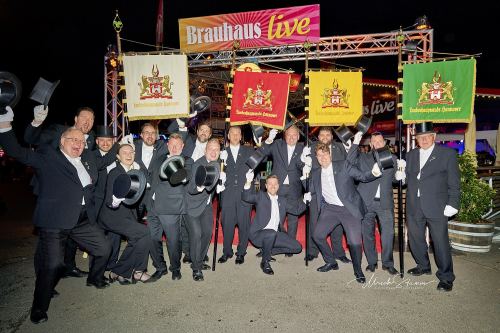 Bruchmeisterrundgang über das 495.Schützenfest in Hannover - Schützenplatz in Hannover / Niedersachsen / Deutschland am 04.07.24