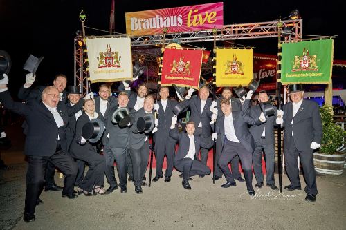 Bruchmeisterrundgang über das 495.Schützenfest in Hannover - Schützenplatz in Hannover / Niedersachsen / Deutschland am 04.07.24