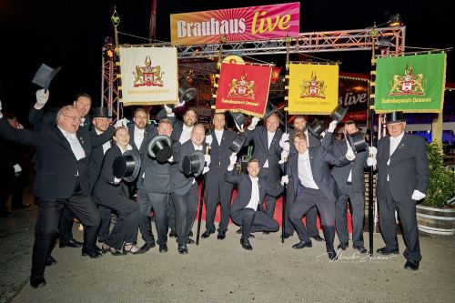 Bruchmeisterrundgang über das 495.Schützenfest in Hannover - Schützenplatz in Hannover / Niedersachsen / Deutschland am 04.07.24