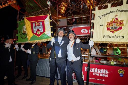 Bruchmeisterrundgang über das 495.Schützenfest in Hannover - Schützenplatz in Hannover / Niedersachsen / Deutschland am 04.07.24