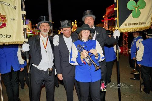 Bruchmeisterrundgang über das 495.Schützenfest in Hannover - Schützenplatz in Hannover / Niedersachsen / Deutschland am 04.07.24