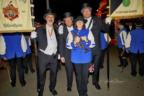 Bruchmeisterrundgang über das 495.Schützenfest in Hannover - Schützenplatz in Hannover / Niedersachsen / Deutschland am 04.07.24