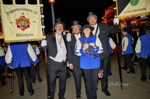 Bruchmeisterrundgang über das 495.Schützenfest in Hannover - Schützenplatz in Hannover / Niedersachsen / Deutschland am 04.07.24