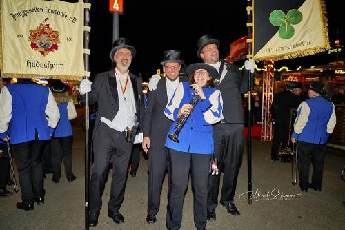 Bruchmeisterrundgang über das 495.Schützenfest in Hannover - Schützenplatz in Hannover / Niedersachsen / Deutschland am 04.07.24