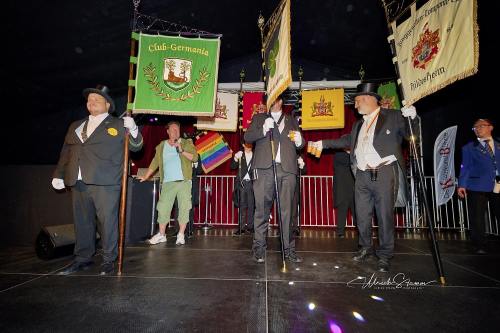 Bruchmeisterrundgang über das 495.Schützenfest in Hannover - Schützenplatz in Hannover / Niedersachsen / Deutschland am 04.07.24