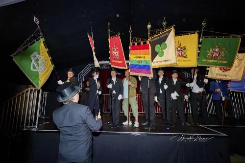 Bruchmeisterrundgang über das 495.Schützenfest in Hannover - Schützenplatz in Hannover / Niedersachsen / Deutschland am 04.07.24