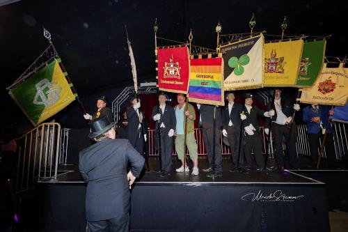 Bruchmeisterrundgang über das 495.Schützenfest in Hannover - Schützenplatz in Hannover / Niedersachsen / Deutschland am 04.07.24