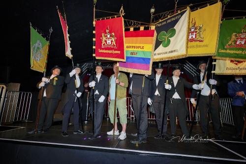 Bruchmeisterrundgang über das 495.Schützenfest in Hannover - Schützenplatz in Hannover / Niedersachsen / Deutschland am 04.07.24