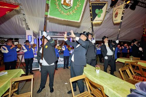 Bruchmeisterrundgang über das 495.Schützenfest in Hannover - Schützenplatz in Hannover / Niedersachsen / Deutschland am 04.07.24