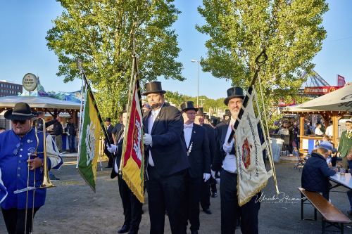 Bruchmeisterrundgang über das 495.Schützenfest in Hannover - Schützenplatz in Hannover / Niedersachsen / Deutschland am 04.07.24