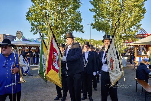 Bruchmeisterrundgang über das 495.Schützenfest in Hannover - Schützenplatz in Hannover / Niedersachsen / Deutschland am 04.07.24