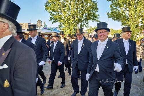 Bruchmeisterrundgang über das 495.Schützenfest in Hannover - Schützenplatz in Hannover / Niedersachsen / Deutschland am 04.07.24