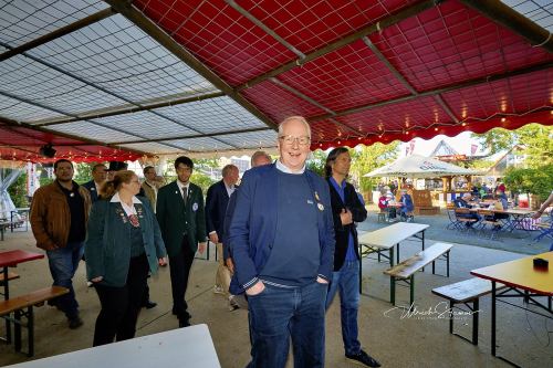 Bruchmeisterrundgang über das 495.Schützenfest in Hannover - Schützenplatz in Hannover / Niedersachsen / Deutschland am 04.07.24