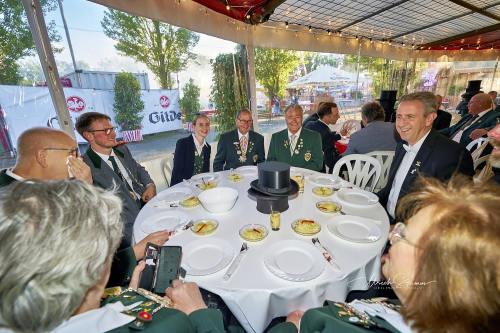 Bruchmeisterrundgang über das 495.Schützenfest in Hannover - Schützenplatz in Hannover / Niedersachsen / Deutschland am 04.07.24