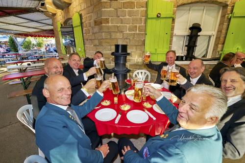 Bruchmeisterrundgang über das 495.Schützenfest in Hannover - Schützenplatz in Hannover / Niedersachsen / Deutschland am 04.07.24