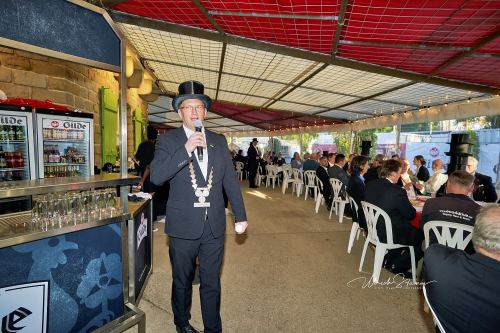 Bruchmeisterrundgang über das 495.Schützenfest in Hannover - Schützenplatz in Hannover / Niedersachsen / Deutschland am 04.07.24