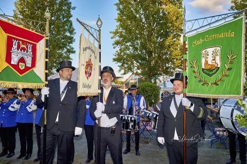 Bruchmeisterrundgang über das 495.Schützenfest in Hannover - Schützenplatz in Hannover / Niedersachsen / Deutschland am 04.07.24