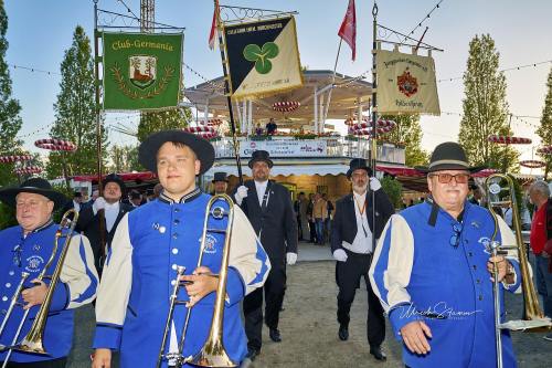 Bruchmeisterrundgang über das 495.Schützenfest in Hannover - Schützenplatz in Hannover / Niedersachsen / Deutschland am 04.07.24