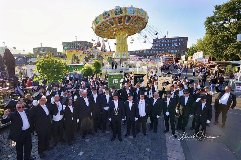Bruchmeisterrundgang über das 494.Schützenfest Hannover - Schützenplatz in Hannover / Niedersachsen / Deutschland am 06.07.23