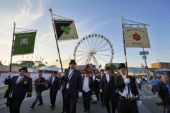 Bruchmeisterrundgang über das 494.Schützenfest Hannover - Schützenplatz in Hannover / Niedersachsen / Deutschland am 06.07.23