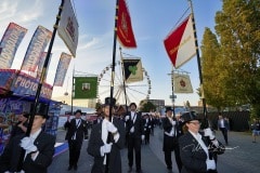 Bruchmeisterrundgang über das 494.Schützenfest Hannover - Schützenplatz in Hannover / Niedersachsen / Deutschland am 06.07.23