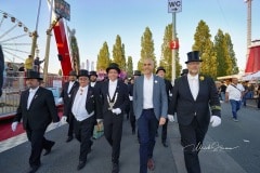 Bruchmeisterrundgang über das 494.Schützenfest Hannover - Schützenplatz in Hannover / Niedersachsen / Deutschland am 06.07.23