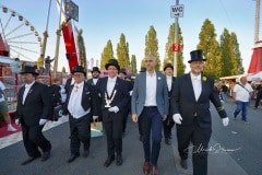 Bruchmeisterrundgang über das 494.Schützenfest Hannover - Schützenplatz in Hannover / Niedersachsen / Deutschland am 06.07.23