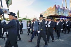 Bruchmeisterrundgang über das 494.Schützenfest Hannover - Schützenplatz in Hannover / Niedersachsen / Deutschland am 06.07.23