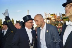 Bruchmeisterrundgang über das 494.Schützenfest Hannover - Schützenplatz in Hannover / Niedersachsen / Deutschland am 06.07.23