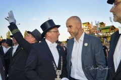 Bruchmeisterrundgang über das 494.Schützenfest Hannover - Schützenplatz in Hannover / Niedersachsen / Deutschland am 06.07.23