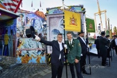 Bruchmeisterrundgang über das 494.Schützenfest Hannover - Schützenplatz in Hannover / Niedersachsen / Deutschland am 06.07.23