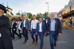 Bruchmeisterrundgang über das 494.Schützenfest Hannover - Schützenplatz in Hannover / Niedersachsen / Deutschland am 06.07.23