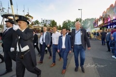 Bruchmeisterrundgang über das 494.Schützenfest Hannover - Schützenplatz in Hannover / Niedersachsen / Deutschland am 06.07.23