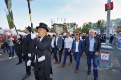 Bruchmeisterrundgang über das 494.Schützenfest Hannover - Schützenplatz in Hannover / Niedersachsen / Deutschland am 06.07.23