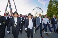 Bruchmeisterrundgang über das 494.Schützenfest Hannover - Schützenplatz in Hannover / Niedersachsen / Deutschland am 06.07.23